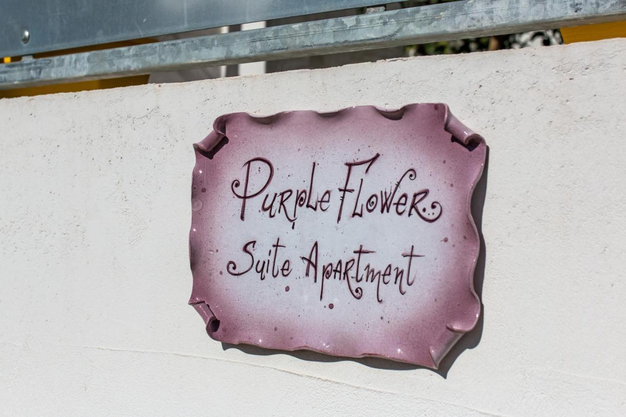 Purple Flower Suite Apartment Кала Гононе Екстериор снимка